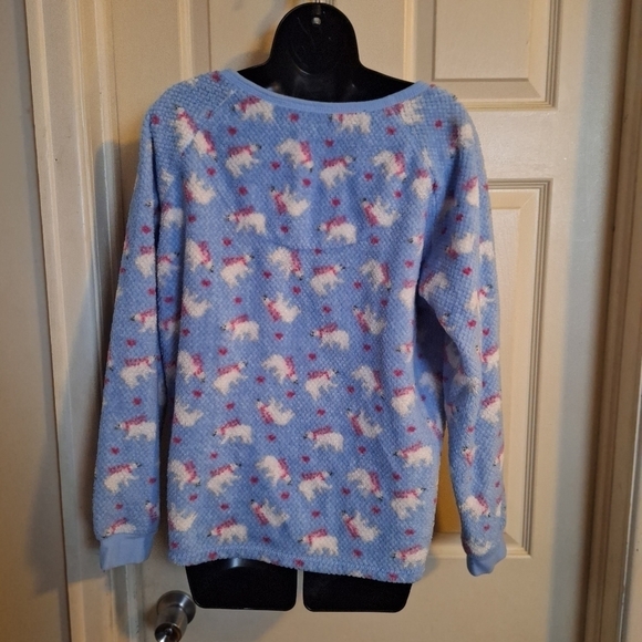 Muk luks two piece graphic night suit size large - Picture 5 of 9